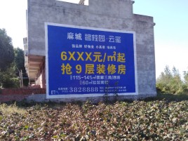 监利品牌公司青睐的墙体广告