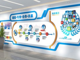 监利企业文化墙制作都有什么特点呢