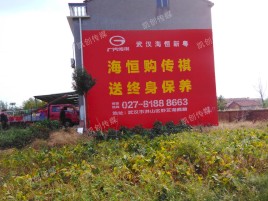 监利农村墙体广告给农村人民带来方便