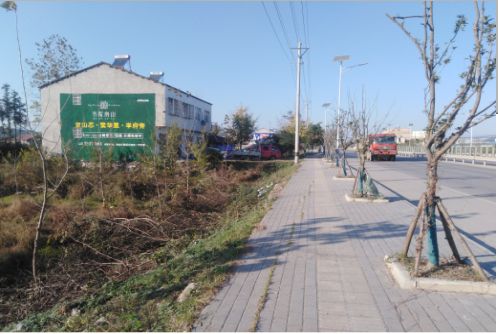 监利书山南院墙体广告