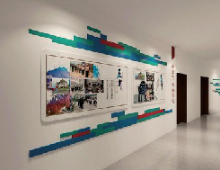 监利企业文化墙用什么材料好？