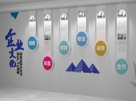 监利企业文化墙需要传递什么办公文化？